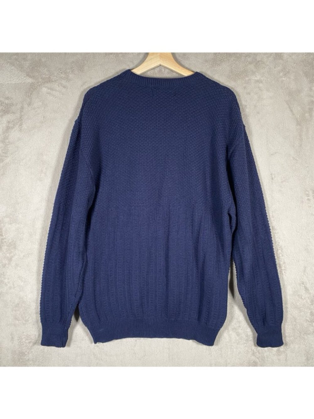 Vintage Orvis Sweater Men's L Dog Embroidery Labrador Retriever Navy Hunting - Picture 8 of 14